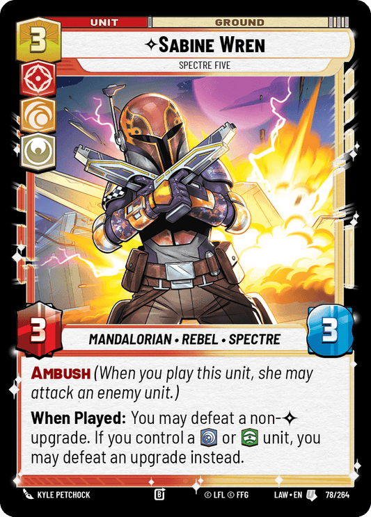 【LAW078/EN】Sabine Wren - Spectre Five