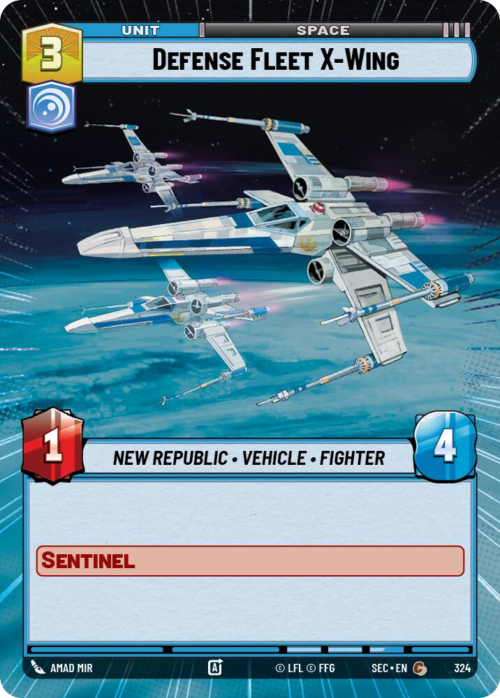 【SEC0324/EN】Defense Fleet X-Wing (Hyperspace)