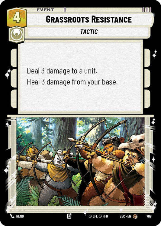 【SEC0768/EN】Grassroots Resistance (Foil)