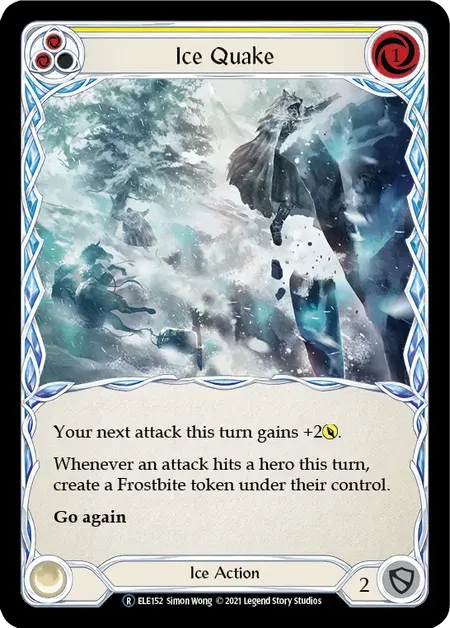 【U-ELE152/EN】Ice Quake[Yellow]