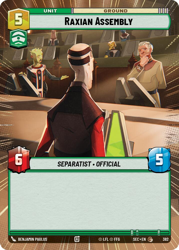 【SEC0382/EN】Raxian Assembly (Hyperspace)