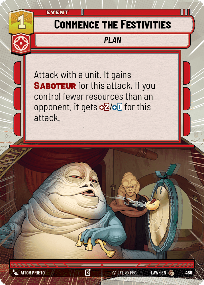 【LAW466/EN】Commence the Festivities (Hyperspace)