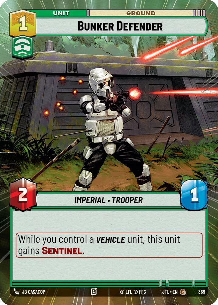 【JTL369/EN】Bunker Defender(Hyperspace)