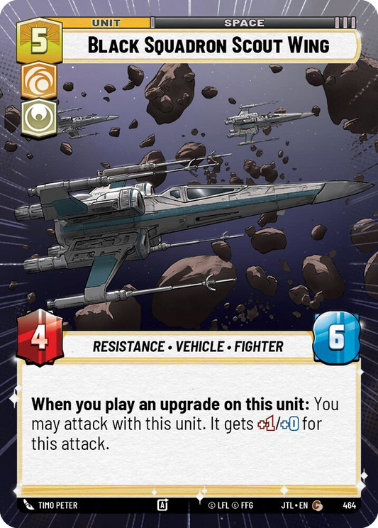【JTL464/EN】Black Squadron Scout Wing (Hyperspace)