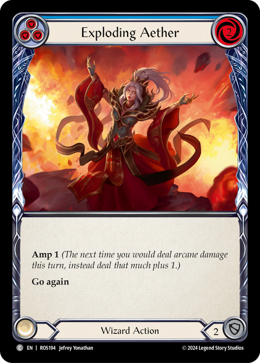 【ROS194/EN/RF】Exploding Aether/エーテルの爆発[Blue]