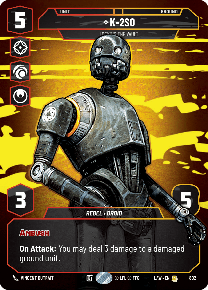 【LAW802/EN】K-2SO - Locking the Vault(Prestige)