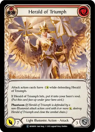 【U-MON008/EN/RF】Herald of Triumph[Red]