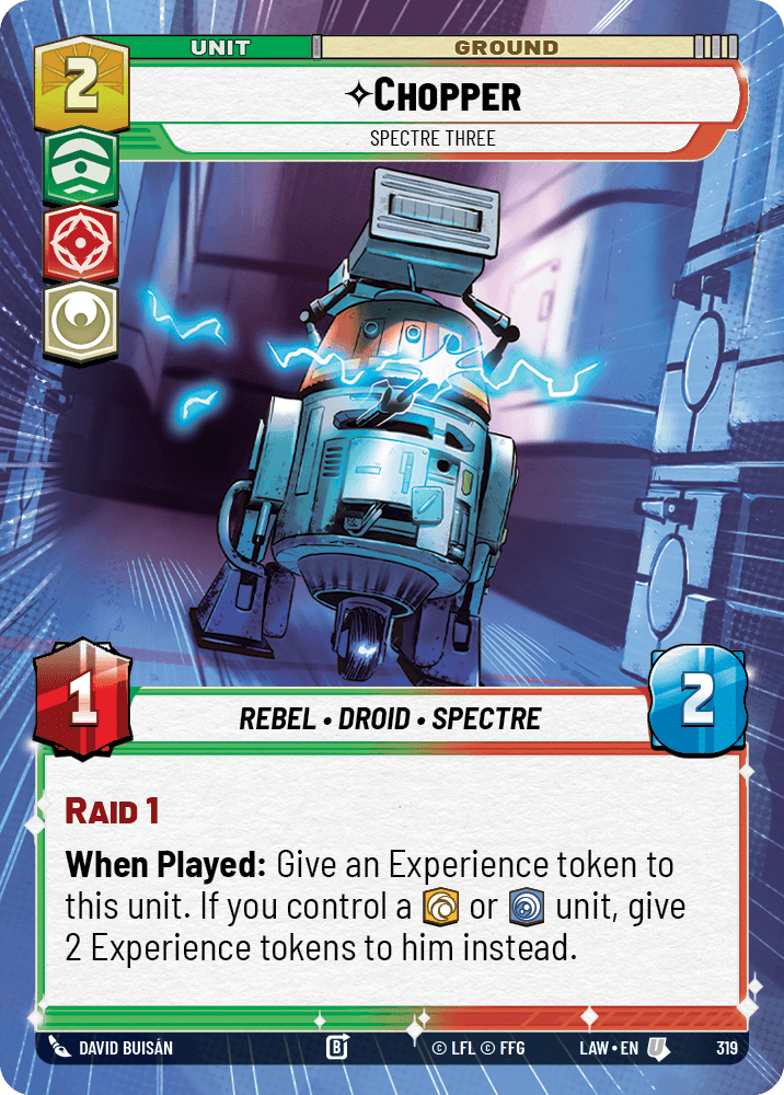 【LAW319/EN】Chopper - Spectre Three (Hyperspace)