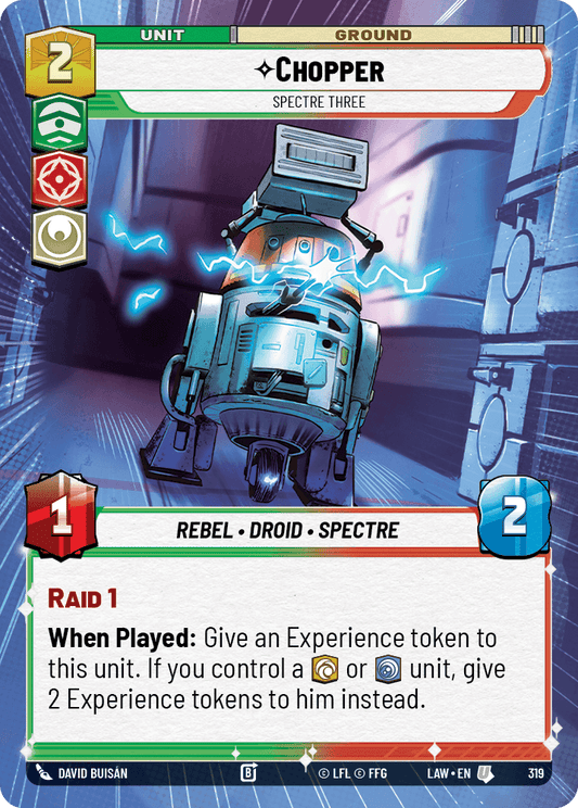 【LAW319/EN】Chopper - Spectre Three (Hyperspace)