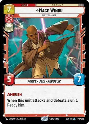 【SOR149/EN】Mace Windu - Party Crasher(FOIL)