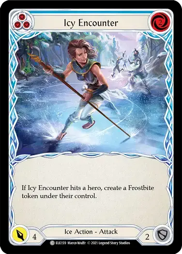 【ELE159/EN】Icy Encounter[Blue]