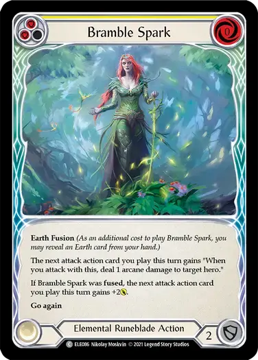 【ELE086/EN】Bramble Spark[Yellow]