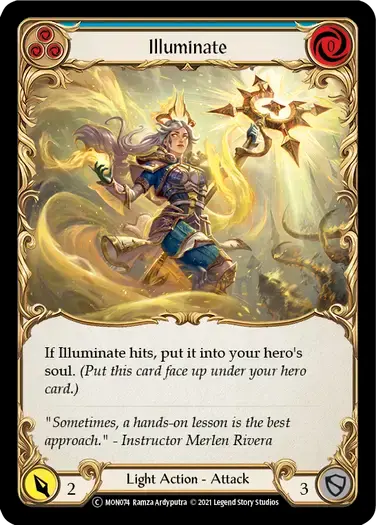 【U-MON074/EN】Illuminate[Blue]