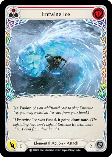 【ELE097/EN】Entwine Ice[Red]