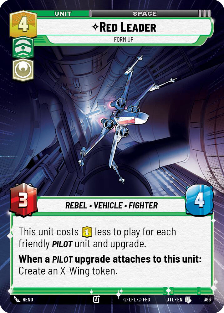 【JTL363/EN】Red Leader - Form Up(Hyperspace)