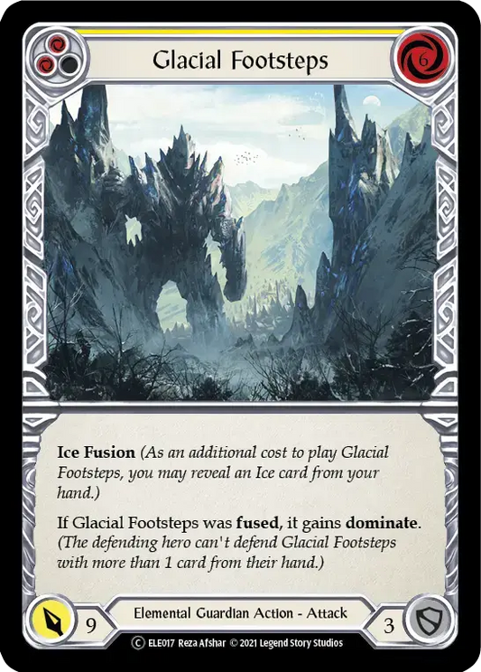 【U-ELE017/EN】Glacial Footsteps[Yellow]