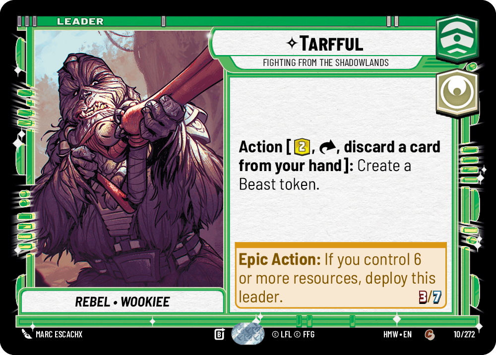 【HMW010/EN】Tarfful - Fighting from the Shadowlands