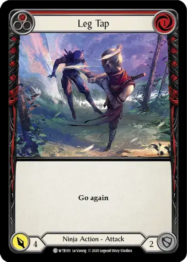【U-WTR101/EN】Leg Tap[Red]