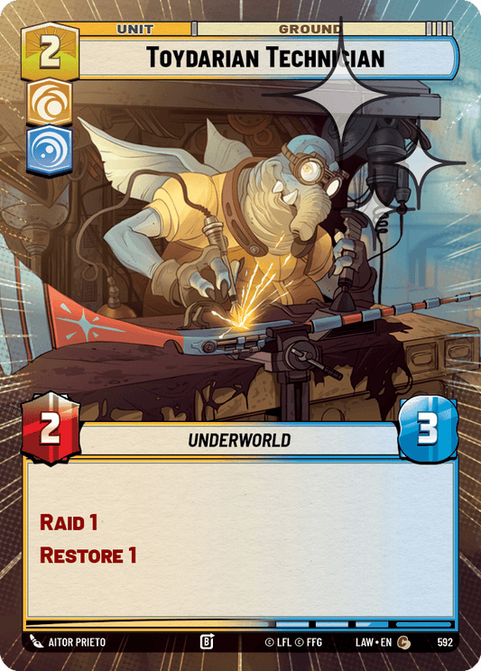 【LAW592/EN】Toydarian Technician (Hyperspace/Foil)