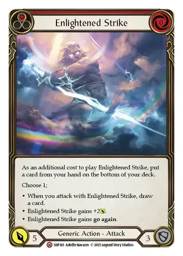 【傷あり特価】【1HP361/EN】Enlightened Strike