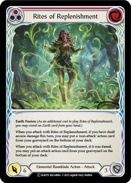 【U-ELE079/EN/RF】Rites of Replenishment[Red]