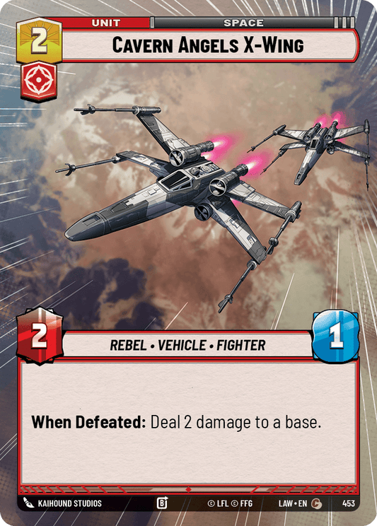 【LAW453/EN】Cavern Angels X-Wing (Hyperspace)