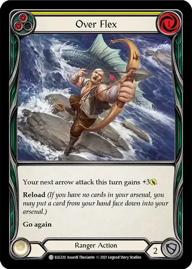 【ELE220/EN】Over Flex[Yellow]