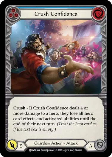 【U-WTR065/EN】Crush Confidence[Blue]