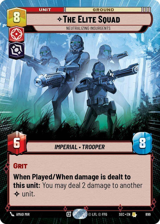 【SEC0899/EN】The Elite Squad - Neutralizing Insurgents (Hyperspace/Foil)