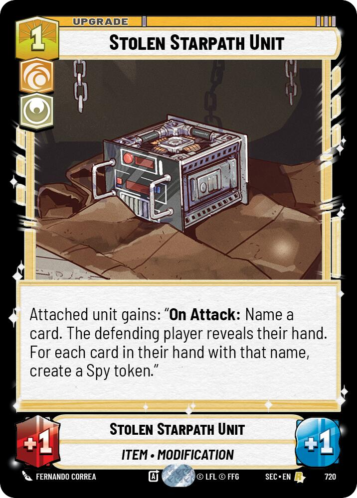【SEC0720/EN】Stolen Starpath Unit (Foil)