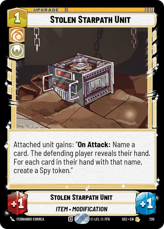 【SEC0720/EN】Stolen Starpath Unit (Foil)
