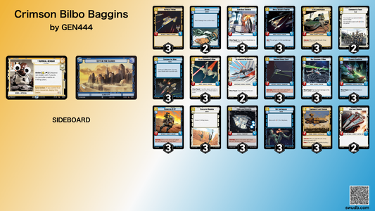 【SWU】Admiral Ackbar コモナーデッキ