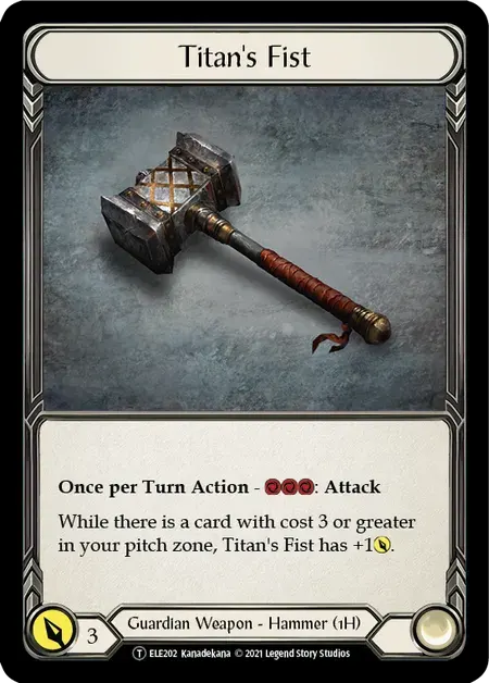 【U-ELE202/EN】Titan's Fist
