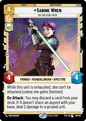 【TWI195/EN】Sabine Wren - You Can Count On Me