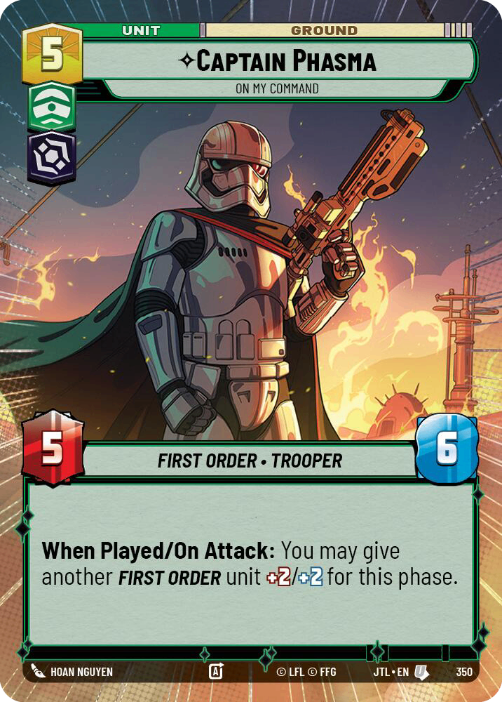 【JTL350/EN】Captain Phasma - On My Command(Hyperspace)