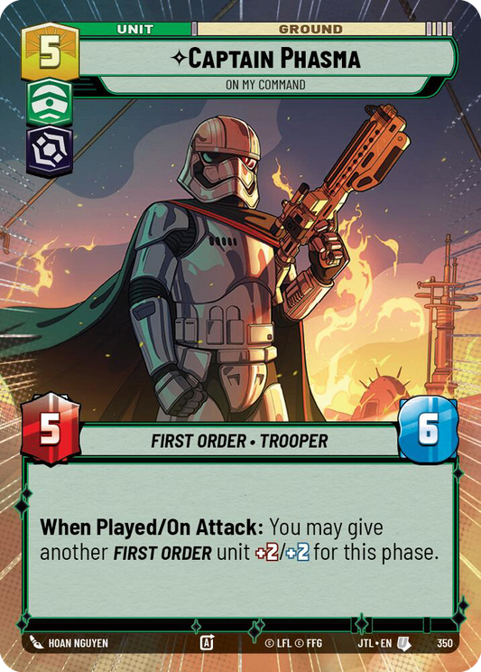 【JTL350/EN】Captain Phasma - On My Command(Hyperspace)