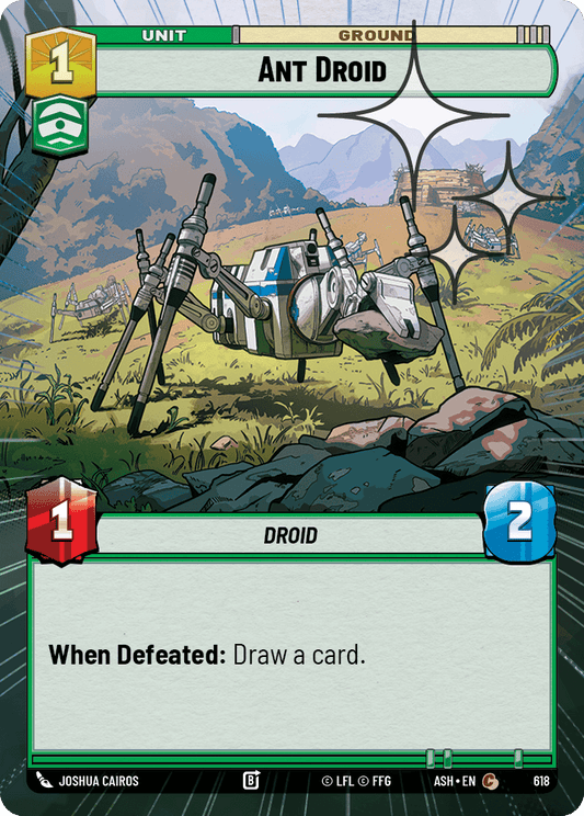 【ASH618/EN】Ant Droid (Hyperspace/Foil)