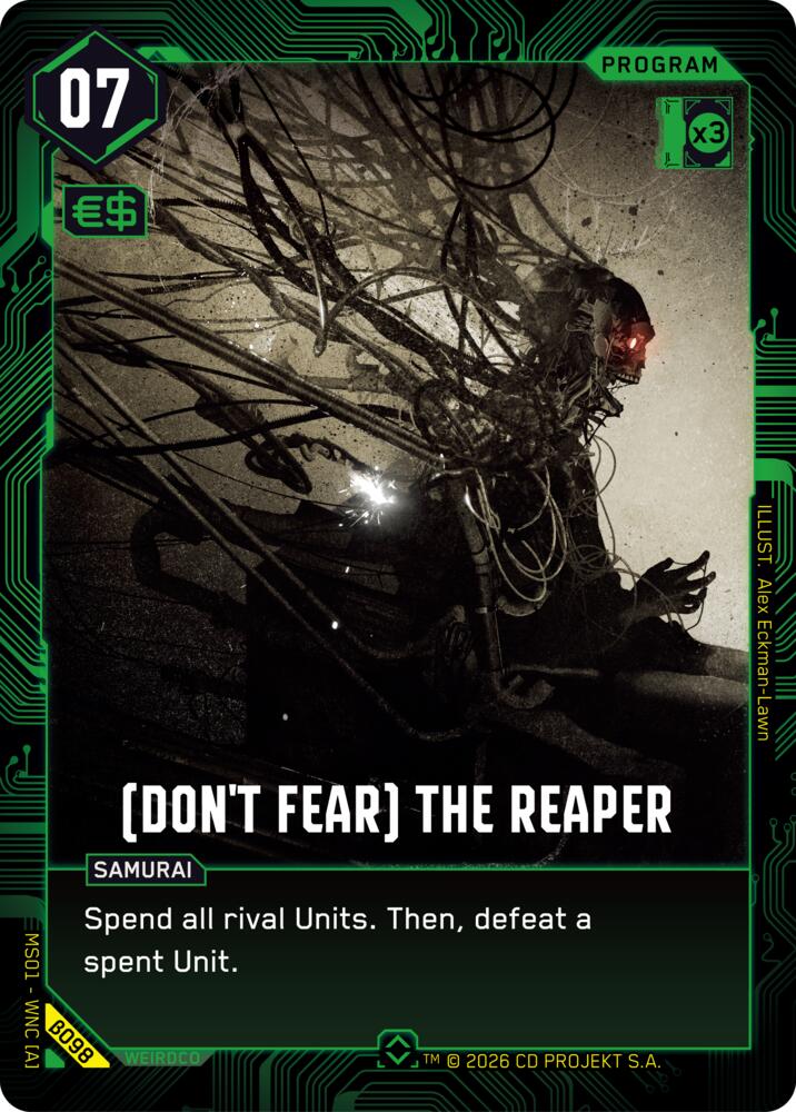 【WNCBβ098/EN】(Don't Fear) The Reaper