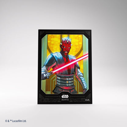 【GAMEGENIC】SWU ART SLEEVES - Darth Maul※配送方法はゆうパックをご選択ください