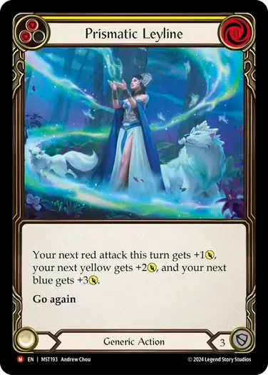 【MST193/EN/RF】Prismatic Leyline/色鮮やかな力線