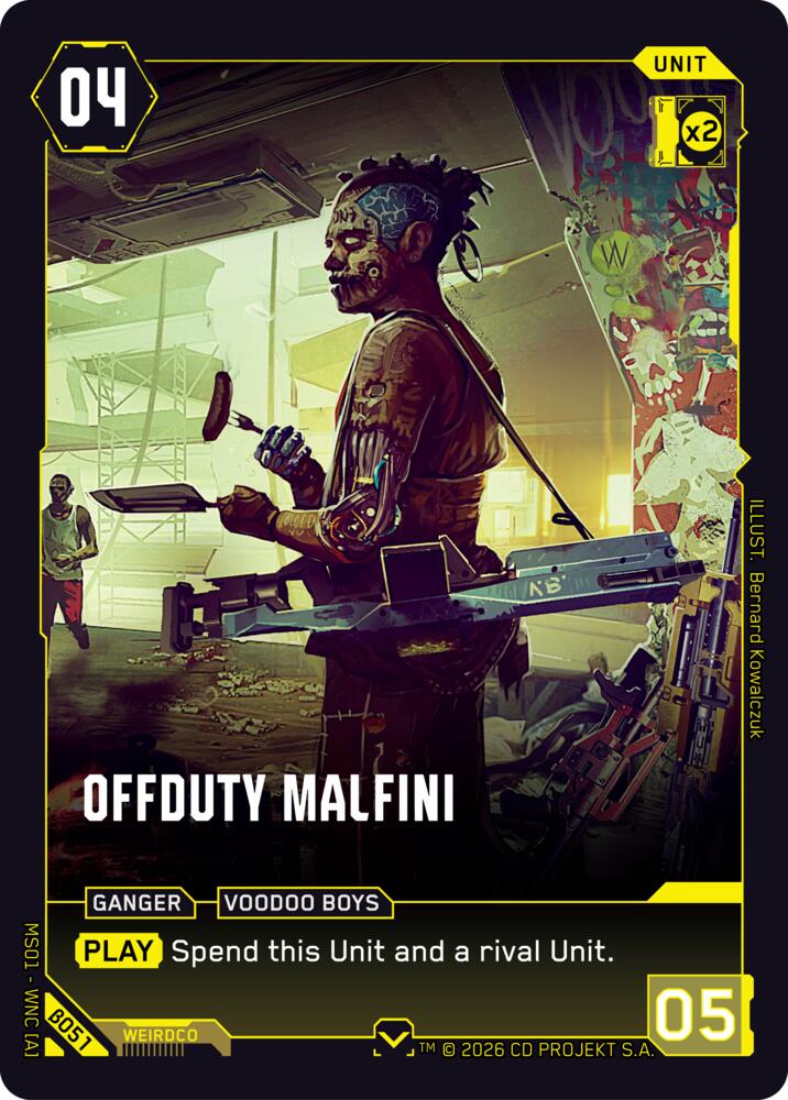 【WNCBβ051/EN】Offduty Malfini