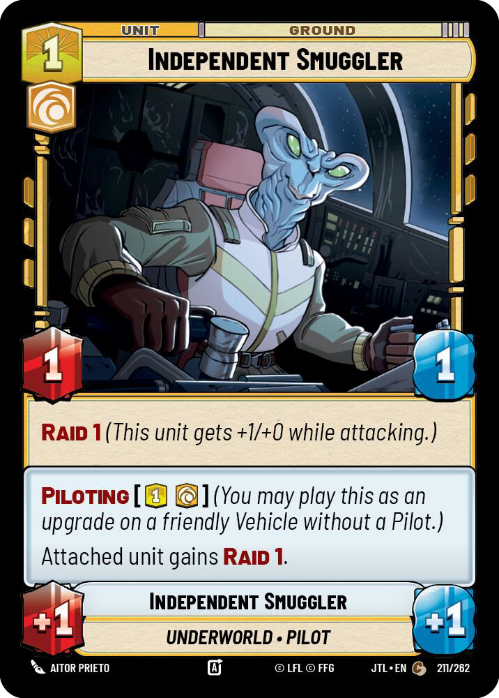 【JTL211/EN】Independent Smuggler