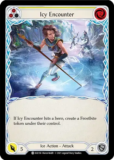 【ELE158/EN】Icy Encounter[Yellow]
