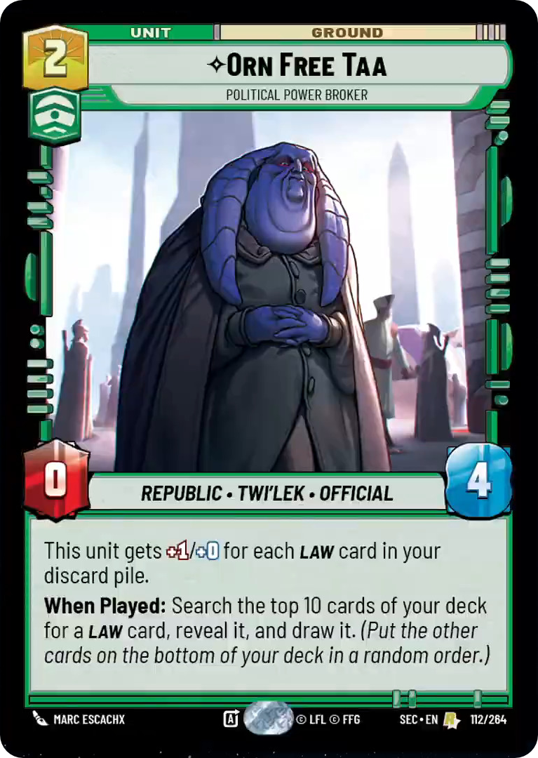 【SEC0112/EN】Orn Free Taa - Political Power Broker