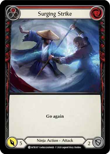 【U-WTR107/EN】Surging Strike[Red]