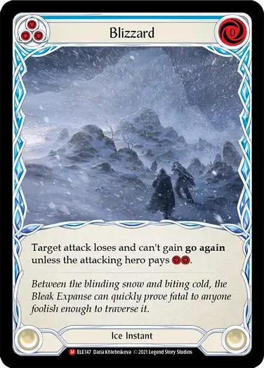 【ELE147/EN】Blizzard