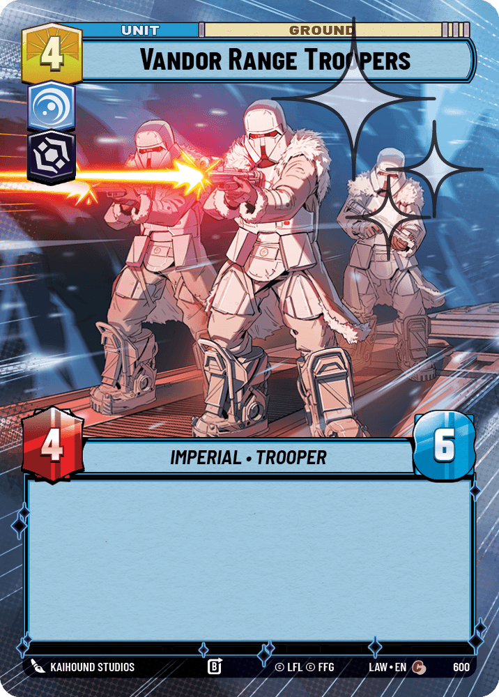 【LAW600/EN】Vandor Range Troopers (Hyperspace/Foil)