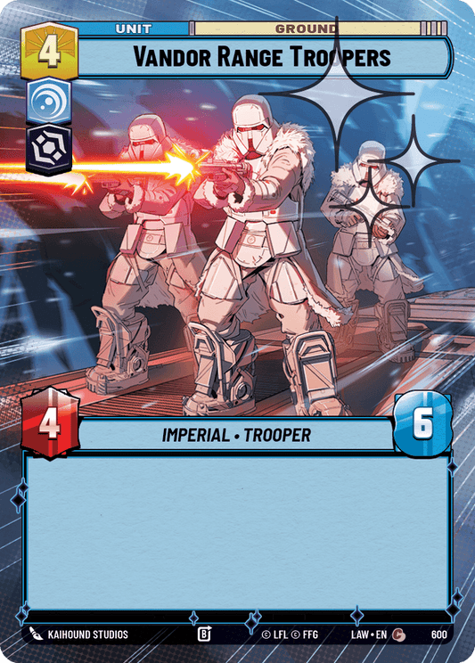 【LAW600/EN】Vandor Range Troopers (Hyperspace/Foil)