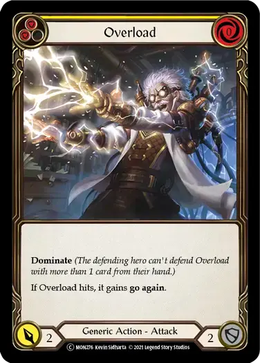 【U-MON276/EN】Overload[Yellow]