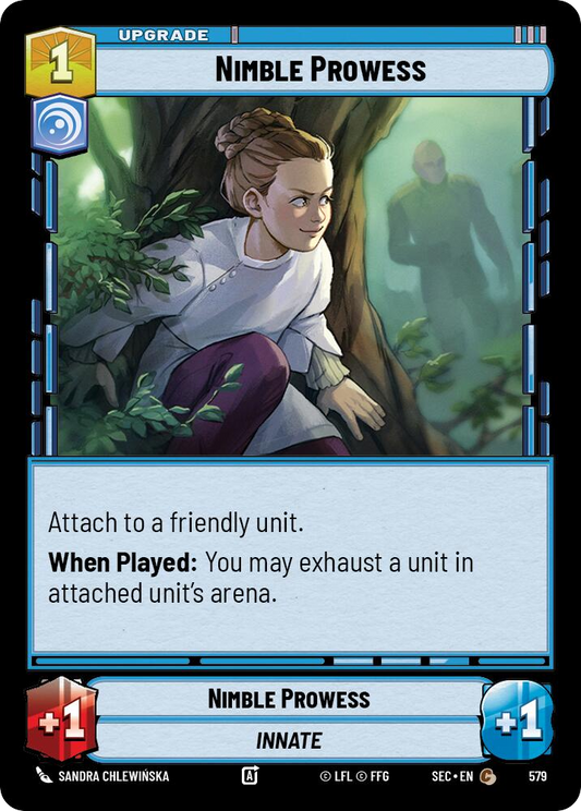【SEC0579/EN】Nimble Prowess (Foil)